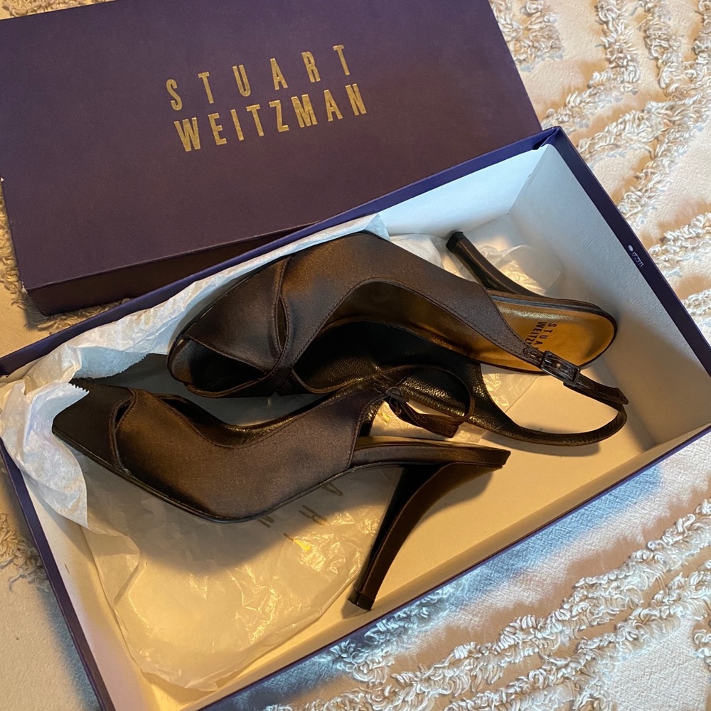 Stuart Weitzman sling back heels